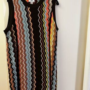 Missoni for Target zig zag mini dress  size 2x never worn